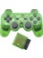 Yeşil-Şeffaf Renkli Kablosuz Gamepad Sony Ps2 2.4g Titreşim Joystick Blutooth Denetleyici Playstation 2 Joypad (Yurt Dışından) 1