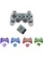 Siyah-Kablosuz Denetleyici Gamepad Şeffaf Renk 2.4g Titreşim Joystick Controle Gamepad Sony Ps2 Joypad Oyun Aksesuarları (Yurt Dışından) 2