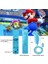 Sağ Blue-2in1 Sol/sağ Kablosuz Denetleyici Nintendo Wii/wii U Video Oyunu Gamepad Motion Plus Cmos Sensörü Motor Kolu Aksesuarları (Yurt Dışından) 2