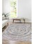 Elmina A-Gri Halı Yumuşak Oturma Odası Salon Çocuk Odası Mutfak Halısı F0333 80 x 150 1