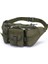 Ordu Yeşil-Taktik Omuzdan Askili Çanta Erkekler Açık Göğüs Çantası Kamuflaj Kamp Seyahat Yürüyüş Avcılık Askeri Crossbody Bel Çantası (Yurt Dışından) 1