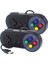 2 Adet-Kablolu USB Oyun Denetleyicisi Gamepad Retro Joypad Siyah Gri Gamepad Pc Için Nespi 4 4 Kılıf Için Ahududu Pi 5/4/3b + (Yurt Dışından) 2