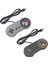 2 Adet-Kablolu USB Oyun Denetleyicisi Gamepad Retro Joypad Siyah Gri Gamepad Pc Için Nespi 4 4 Kılıf Için Ahududu Pi 5/4/3b + (Yurt Dışından) 3