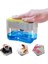 Adet-Plastik 2-In-1 Sünger Kutusu Sabunluk ile Çift Katmanlı Mutfak Sabunluk Sünger Scrubber Tutucu Kılıf WJ608 (Yurt Dışından) 2