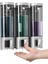 Beyaz Çift Kafalı Şampuan Dispenseri Duş Duvarı Için 1/2/3 200ML Hazne Doldurulabilir Sıvı Sabunluk Şişesi Banyo Kapları Şeffaf (Yurt Dışından) 2