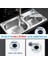 BOTTLE-500ML Mutfak Bulaşık Deterjanı Dispenseri Lavabo Sabunu Pompalı Dispenser Paslanmaz Çelik Dahili Deterjan Bulaşık Deterjanı Sıvı Kabı (Yurt Dışından) 4