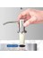 BOTTLE-500ML Mutfak Bulaşık Deterjanı Dispenseri Lavabo Sabunu Pompalı Dispenser Paslanmaz Çelik Dahili Deterjan Bulaşık Deterjanı Sıvı Kabı (Yurt Dışından) 5