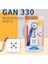 Gan 328-GAN 328 Mini Anahtarlık Küp 3X3X3 Bulmaca Sihirli Küp GAN328 Mini Çocuk Hediyeleri Gan 330 Hız Küp Anahtar Toka (Yurt Dışından) 3
