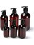Banyo Için 500 ml Sabunluk Büyük Kapasiteli Şampuan Duş Jeli Şişeleri Doldurulabilir Losyon Sıvı Saklama Kabı (Yurt Dışından) 2