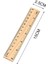15CM Tarzı 15CM 20CM 30CM Ahşap Cetvel Metrik Kural Hassas Çift Taraflı Ölçme Aracı Öğrenme Ofis Kırtasiye (Yurt Dışından) 1