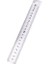 20CM Tarzı Metal Ölçeği Paslanmaz Çelik Düz Cetvel 15 cm 20 cm 30 cm Cetvel Çocuklar Kırtasiye Ölçme Çizim Aracı Ofis Okul Malzemeleri (Yurt Dışından) 1