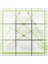 D Tarzı 15*15 cm Şeffaf Kapitone Dikiş Patchwork Cetvel Ev Sanat Kesme Aleti Terzi Zanaat Dıy Dikiş Ölçme Sabit Kesme (Yurt Dışından) 4