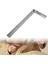 30CM Paslanmaz Çelik Sağ Ölçme Cetveli Aracı Açılı Kare Cetvel 0-Es (Yurt Dışından) 1