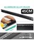 45CM Tarzı 45 cm Alüminyum Alaşımlı Cetvel Öğrenci Lazer Baskı Ölçeği Cetvel Milimetre Ölçeği Okul Sanat Zanaat Için Güvenlik Kesme Işaretleme (Yurt Dışından) 1
