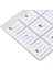 5A21261 Tarzı cm Kapitone Dikiş Patchwork Cetvel Kesme Aleti Kalın Şeffaf Dıy (Yurt Dışından) 5