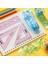 MAVI-20CM Tarzı 4 Adet Şeffaf Yumuşak Cetvel Seti Geometri Matematik Çizim Ölçme Araçları Okul Ofis Malzemeleri Kawaii Kırtasiye Aksesuarları (Yurt Dışından) 5