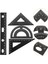 Kırmızı Stil Alüminyum Alaşımlı Geometri Çizim Cetveli: 1 Takım Üçgen Cetvel Matematik Açıölçer Çizim Üçgenleri Düz Cetvel Metal Matematik Cetveli (Yurt Dışından) 3
