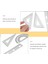 Kırmızı Stil Alüminyum Alaşımlı Geometri Çizim Cetveli: 1 Takım Üçgen Cetvel Matematik Açıölçer Çizim Üçgenleri Düz Cetvel Metal Matematik Cetveli (Yurt Dışından) 4