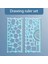 E Tarzı Çok Fonksiyonlu Geometrik Fonksiyon Cetvel Seti Matematik Çizim Şablonu Ölçme Aracı Öğrenci Okul Ofis Malzemeleri Için (Yurt Dışından) 1