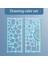 E Tarzı Çok Fonksiyonlu Geometrik Fonksiyon Cetvel Seti Matematik Çizim Şablonu Ölçme Aracı Öğrenci Okul Ofis Malzemeleri Için (Yurt Dışından) 1
