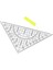 Çizim Araçları Üçgenler 22 cm Üçgen Geometri Çizim Cetvel Seti Çizim Aracı Geometri Okulu Için Şeffaf Iletki ile (Yurt Dışından) 1