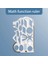D Tarzı Çok Fonksiyonlu Geometrik Fonksiyon Cetvel Seti Matematik Çizim Şablonu Ölçme Aracı Öğrenci Okul Ofis Malzemeleri Için (Yurt Dışından) 1