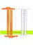 No.2 Tarzı 1 Adet T-Şekilli Çift Taraflı Ölçekli Cetvel Ressamlığı Çizim Aracı Plastool Ofis Malzemeleri Kırtasiye Aksesuarı 30 cm (Inç, Cm) (Yurt Dışından) 2