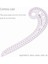NO.3231 Stili Desen Yapımı Için Kullanılan Imparatorluk Dikiş Cetveli ve Fransız Eğrisi, Şeffaf Plastik Moda Tasarımcısı Cetvel Parçaları Montajı (Yurt Dışından) 1