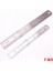 15CM Tarzı You cm Paslanmaz Çelik Metal Düz Cetvel Cetvel Aracı Hassas Çift Taraflı Ölçme Aracı Ofis Kırtasiye (Yurt Dışından) 5