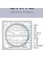 Sarı Stil Çok Fonksiyonlu Internet Ünlü Öğrenci Cetveli Matematiksel Daire Çizimi, Eliptik Şablon Sınavı Için Dönebilen Cetvel Seti, (Yurt Dışından) 4