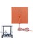 Turuncu Tarzı Silikon Ped Isıtıcı Silikon Isıtıcı Ped 3D Yazıcı Isıtmalı Yatak 24V 150W 3D Yazıcı Isı Yatak Isıtma Plakası Arka (Yurt Dışından) 2