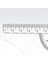 15CM Tarzı Çok Fonksiyonlu Geometrik Cetveller Açı ve Daire Oluşturucu Çizim Geometrik Çizim Şablonu Ölçme Cetveli (Yurt Dışından) 3
