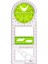 Birincil-3 Tarzı Çok Fonksiyonlu Geometrik Cetvel Geometrik Çizim Şablonu Okul Öğrenci Ofis Mimarisi Için Ölçme Aracı Ölçme Kuralı (Yurt Dışından) 4