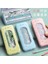 Pembe-7pcs-Set Tarzı Pusula Cetvel Seti Üçgen Cetvel Öğrenci Kırtasiye Düz Kenar Üçgen Seti Cetvel Çok Fonksiyonlu Ortaokul Çizim (Yurt Dışından) 2