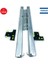 Tandem Çift Açılım Çakmece Rayı 50 cm (Mandal Dahil ) 1