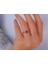 Pırlanta ve Kalp Ametist Taşlı Yüzük 0417R0233 5