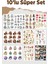 10 Sayfa Vintage Sticker Set -Planner Ajanda Bullet Journal Için Uygun Set 1