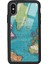 Apple iPhone Xs Max Uyumlu Atlantic Map Tasarımlı Glossy Telefon Kılıfı 1