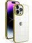 Apple iPhone 14 Pro Max - Uyumlu Sun Kapak-Gold 1