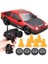 Rc Drift Car 1/24 2.4ghz 4WD Uzaktan Kumandalı Spor Yarışı Yol Aracı, LED Işık, Piller ve Drift Lastikleri (Kırmızı) (Yurt Dışından) 1