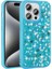 Apple iPhone 15 Pro Max Kılıf Parlak Taşlı Tasarım Redclick Linea Kapak 1