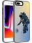 Apple iPhone 8 Plus - Uyumlu Desenli More TR Dragon Sert Kapak-Astronot 1