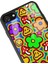 Apple iPhone 7 - 8 - Se Neon Flowers Tasarımlı Glossy Telefon Kılıfı 3
