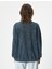 Oversize Sweatshirt Bisiklet Yaka Soluk Efektli Baskılı 4