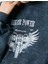 Oversize Sweatshirt Bisiklet Yaka Soluk Efektli Baskılı 5