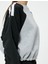 Crop Sweatshirt Renk Bloklu Beli Ayarlanabilir Lastikli Bisiklet Yaka 5
