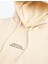 Kapüşonlu Crop Sweatshirt Spor Kısa Kollu Baskı Detaylı Pamuklu 4
