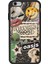 Apple iPhone 6 Plus - 6s Plus Uyumlu Retro Sticker Tasarımlı Glossy Telefon Kılıfı 1