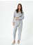 Crop Blazer Ceket Tek Düğmeli Cep Detaylı 2
