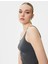 Tek Omuz Atlet Slim Fit Soluk Efektli Kolsuz 1